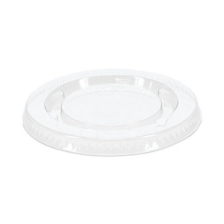 PACTIV Crystal-Clear Portion Cup Lids, Fits 1.5-2.5oz Cups, PK2400 YLS2FR